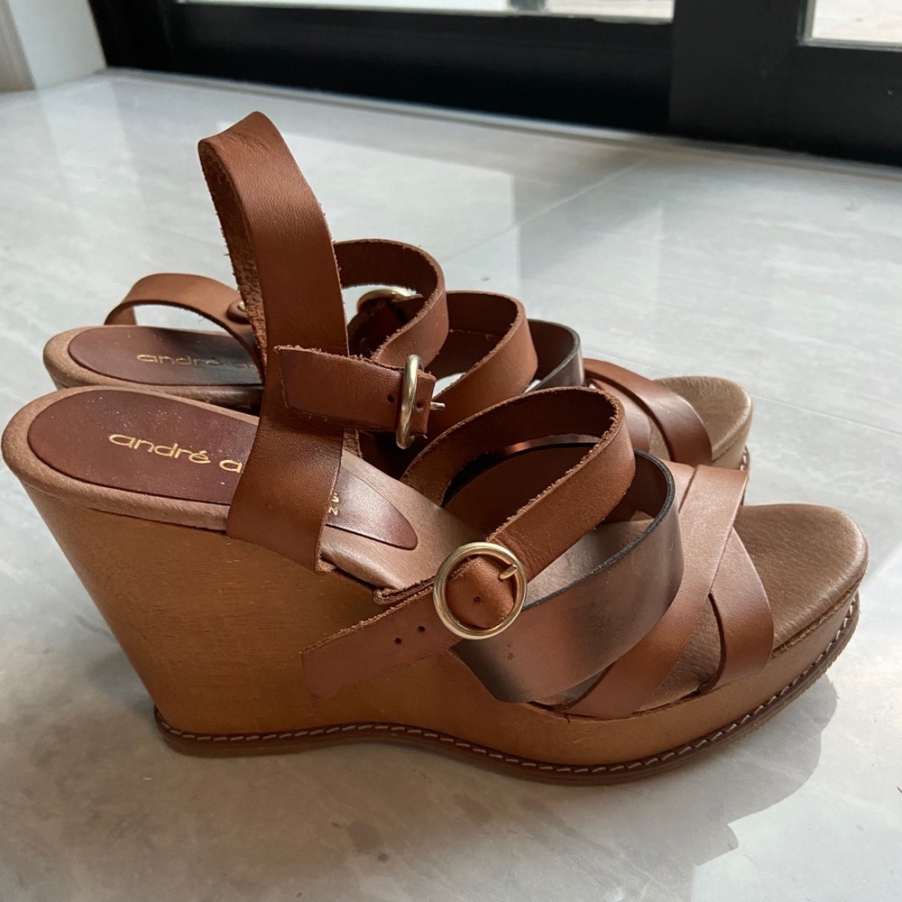 Authentic Andre Assous wedges